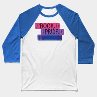 Bi Book Pride Baseball T-Shirt